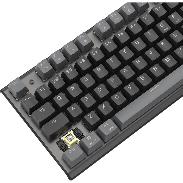 Клавиатура A4Tech Fstyler FS100 Neon (серый/черный)