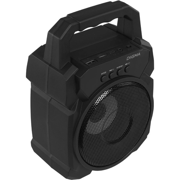 Портативная колонка  Digma D-PS1500 (черный)