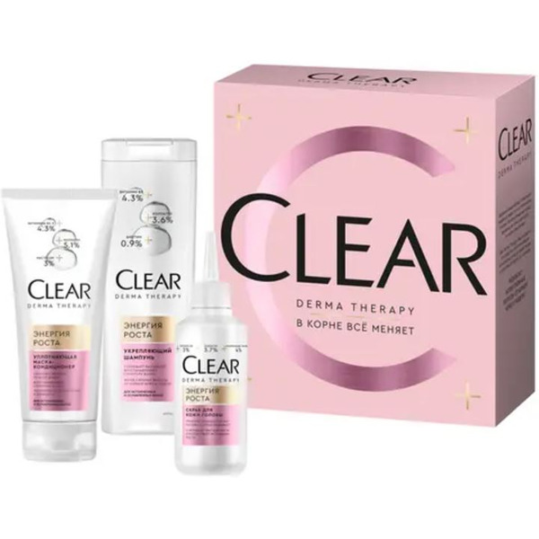 Подарочный набор CLEAR DERMA THERAPY 2024