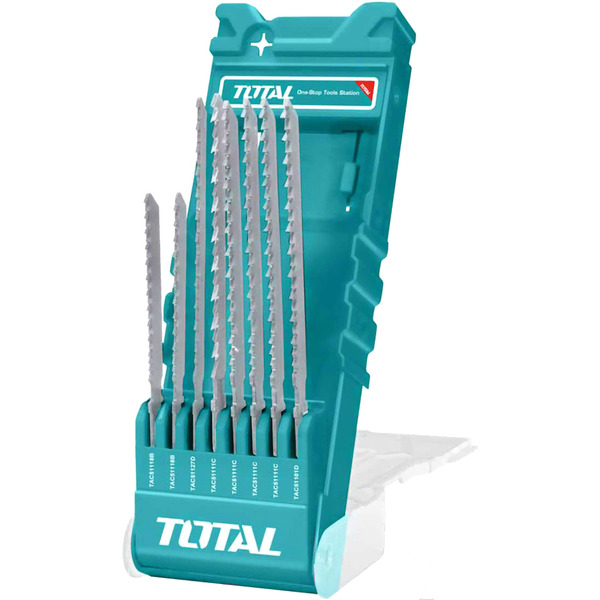 Набор пилок для лобзика TOTAL TACSD7386 (8шт)
