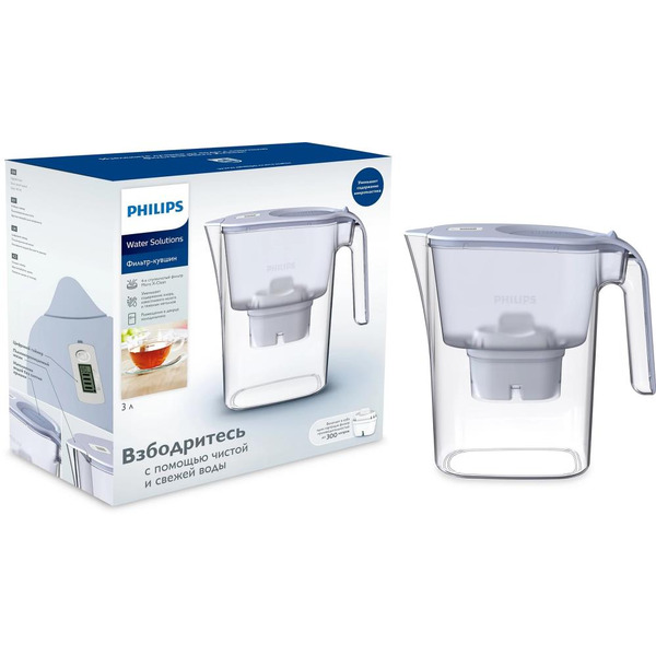 Фильтр-кувшин Philips AWP2936BLT/51 (дымчато-синий)