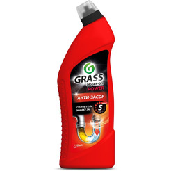 Средство щелочное для прочистки канализационных труб GRASS "DIGGER-GEL" 750мл (125181)