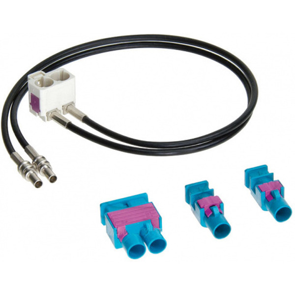 Переходник ISO-ANT Incar ANT-20 (Audi, BMW, Citroën, Mercedes, Opel, Peugeot, Renault, Seat, Skoda, VW, Kia)