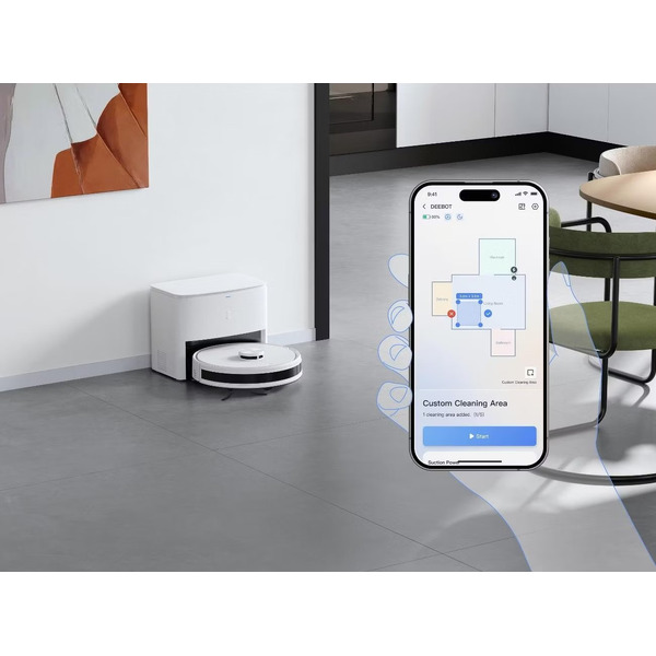 Робот-пылесос Ecovacs Y1 Pro Plus (DLX32) белый