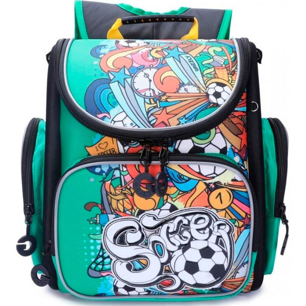 Рюкзак Grizzly RA-970-6 (зеленый/черный)