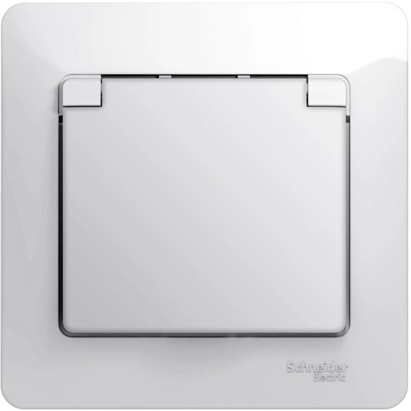 Розетка Systeme Electric Glossa GSL000146 Белый