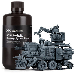 Фотополимерная смола ELEGOO 8K ABSlike V3.0 50.103.0221 (серый)