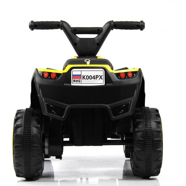 Детский электроквадроцикл RiverToys K004PX (Желтый)