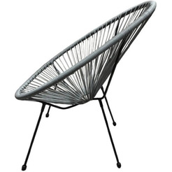 Садовое кресло Kingstyle GC-33 Frias (Black / Grey)