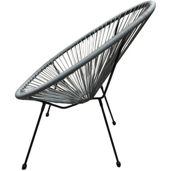 Садовое кресло Kingstyle GC-33 Frias (Black / Grey)
