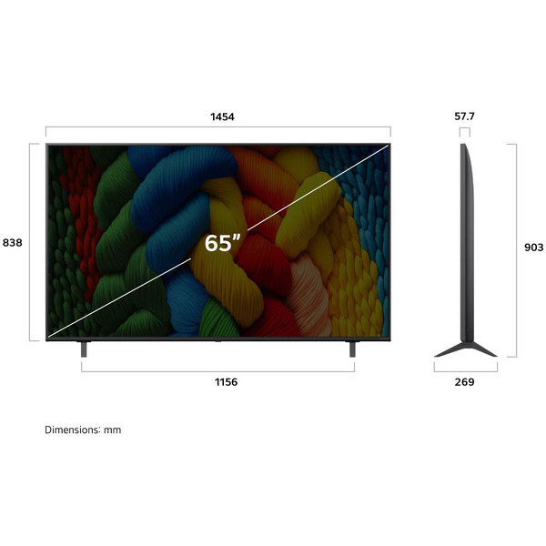 Телевизор LG 65NANO80A6B