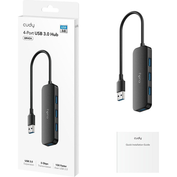 USB-хаб Cudy UH40A