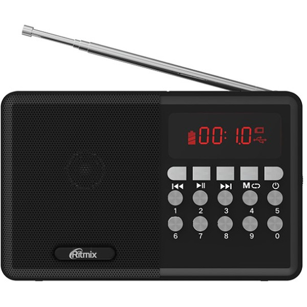 Радиоприемник Ritmix RPR-001 (черный)