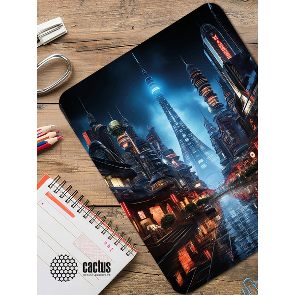 Коврик для мыши CACTUS City CS-MPC-D05M