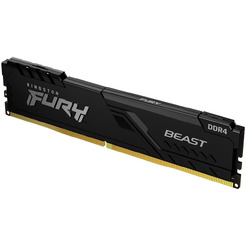 Оперативная память Kingston FURY Beast 16GB DDR4 PC4-28800 KF436C18BB/16