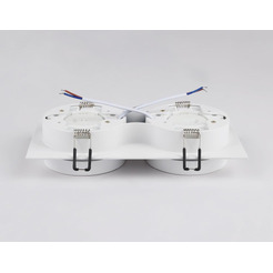 Светильник Ambrella TN52423/2 WH/FR (белый/белый матовый)