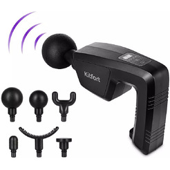 Перкуссионный массажер 2 в 1 Kitfort КТ-2976