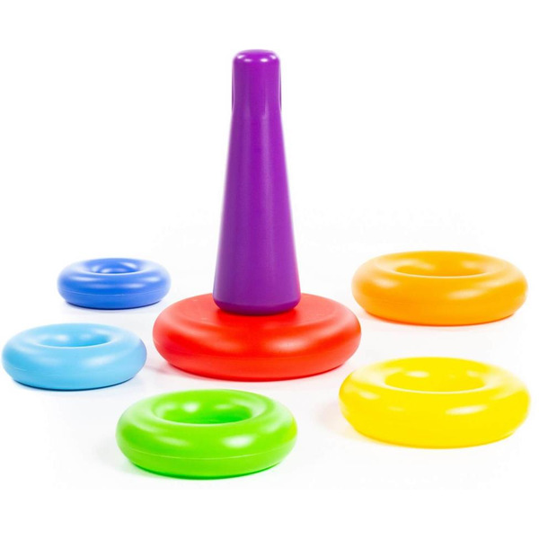 Пирамидка Полесье Колечко (7 элементов)