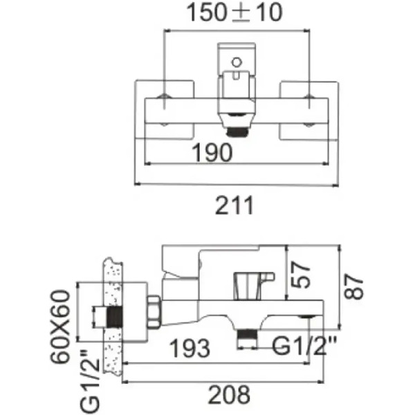 Смеситель Belz B60613