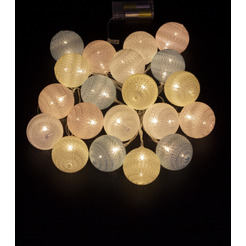 Светодиодная гирлянда ArtStyle Нитяные шарики CL-N225WW