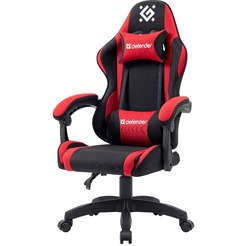 Игровое кресло Defender Expert Черный/Красный (64298)