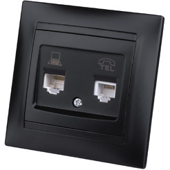 Розетка компьютерная TDM Electric Лама SQ1815-0619