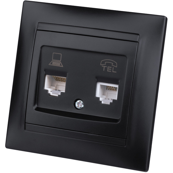 Розетка компьютерная TDM Electric Лама SQ1815-0619