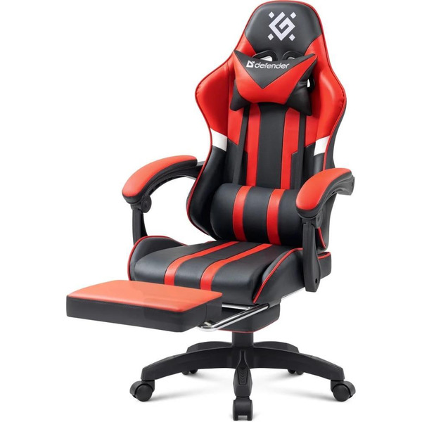 Игровое кресло Defender Colran (Черно/Красный) 64025