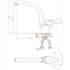 Смеситель A-Five A5-0123
