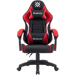 Игровое кресло Defender Sorrento Черный/Красный (64028)