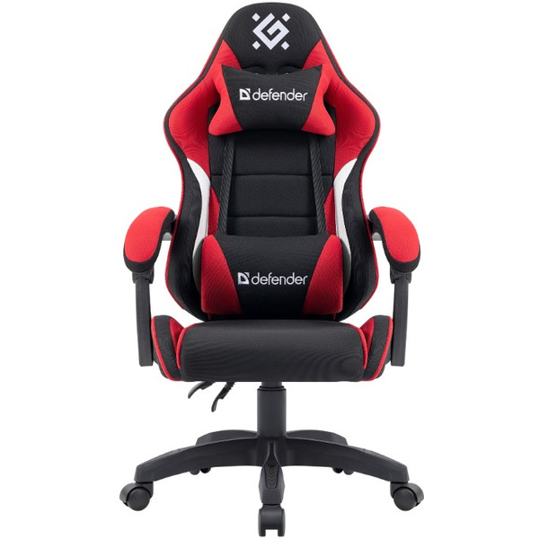 Игровое кресло Defender Sorrento Черный/Красный (64028)