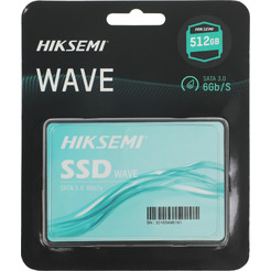 Накопитель SSD Hikvision WAVE 512G 2,5" SATA III