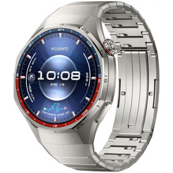 Смарт-часы HUAWEI Watch GT 6 Pro 46mm (ATM-B29) цвет титан, титановый ремешок