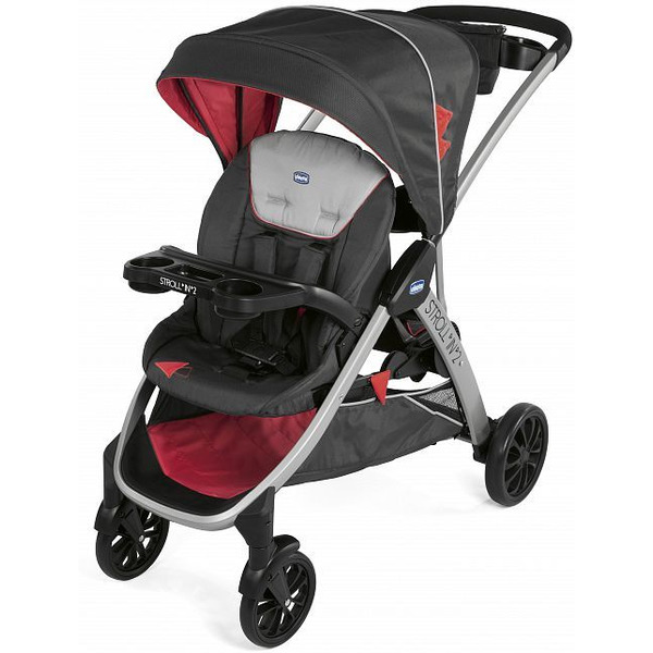 Прогулочная коляска CHICCO Stroll'in'2 (черный/красныйй)