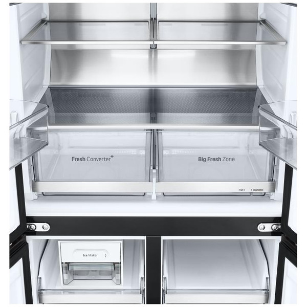 Холодильник-морозильник LG GC-V22FHBBM