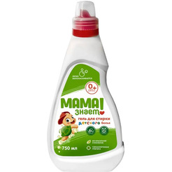 Гель для стирки МАМА ЗНАЕТ! для детского белья 750мл