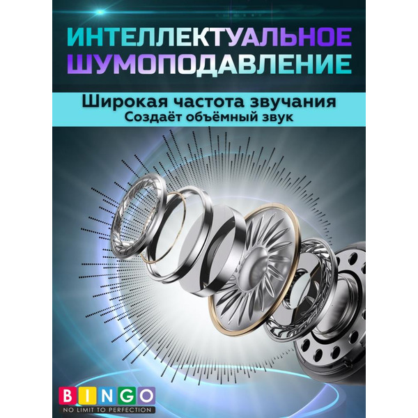 Наушники Bingo JR01 (черный)