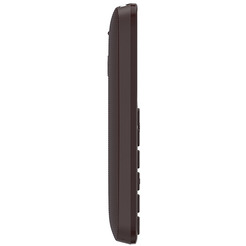 Кнопочный телефон Maxvi B110 + ЗУ WC-112 (коричневый)