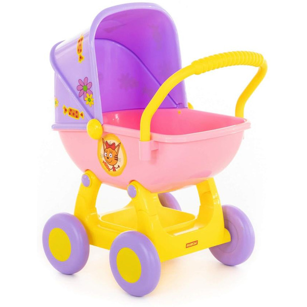 Коляска для кукол Полесье Три кота №1 71439