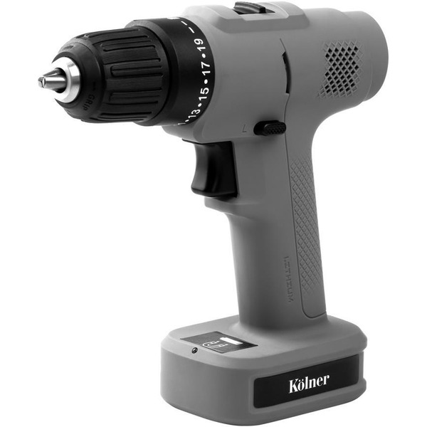 Дрель-шуруповерт Kolner KCD 12/2BL Graphite (кн12-2блс)