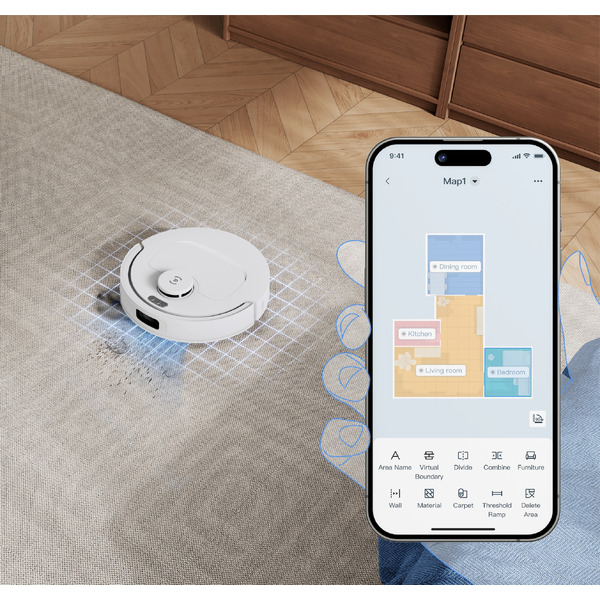 Робот-пылесос Ecovacs Deebot T30C Prime OMNI White (DLX88)