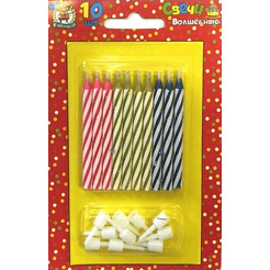 Набор свечей для торта MILAND "Волшебные свечи" С-1251