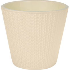 Горшок для цветов IDILAND Velvet 221602825/01 (светло-бежевый)