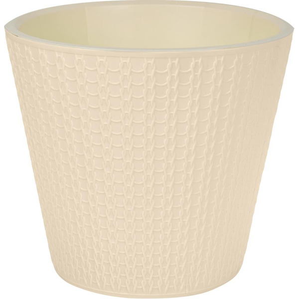 Горшок для цветов IDILAND Velvet 221602825/01 (светло-бежевый)