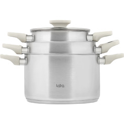 Набор кастрюль LARA Флора LR02-132