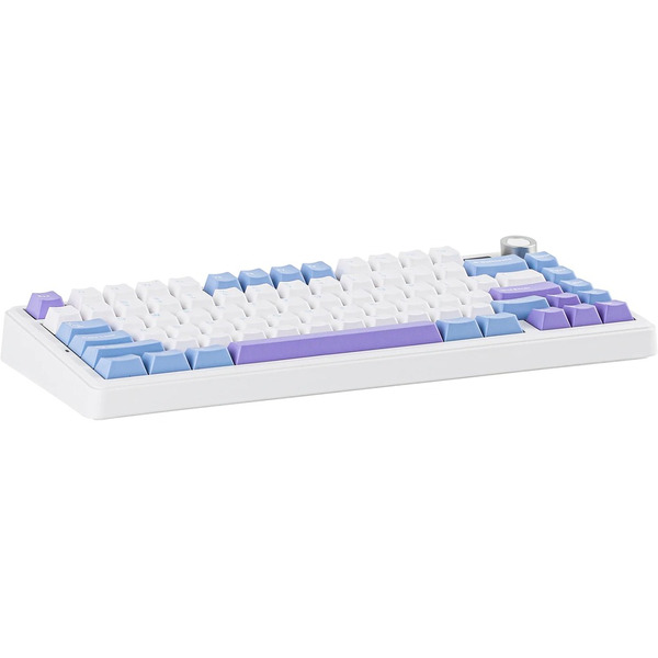 Клавиатура AULA F75 MAX Light Blue-White-Purple Reaper Switches