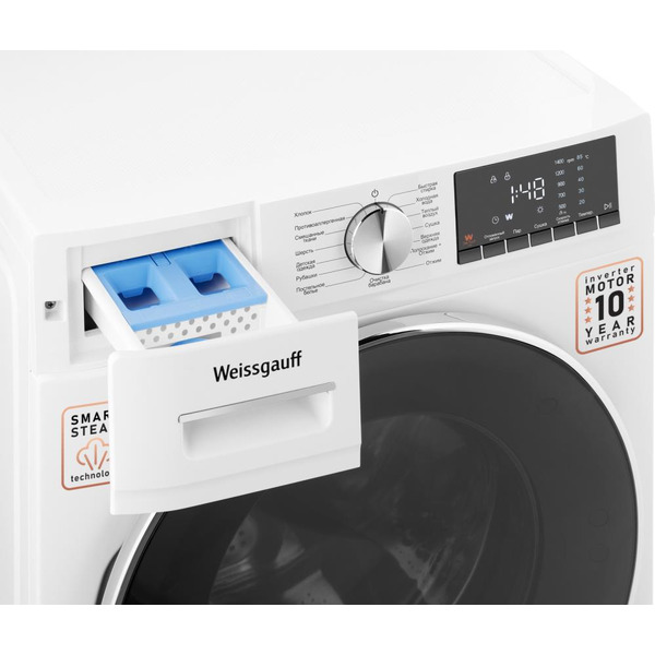 Стирально-сушильная машина Weissgauff WMD 58411 Smart Inverter Steam