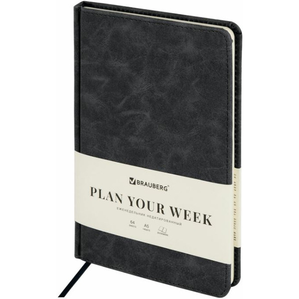 Еженедельник недатированный BRAUBERG Status113370