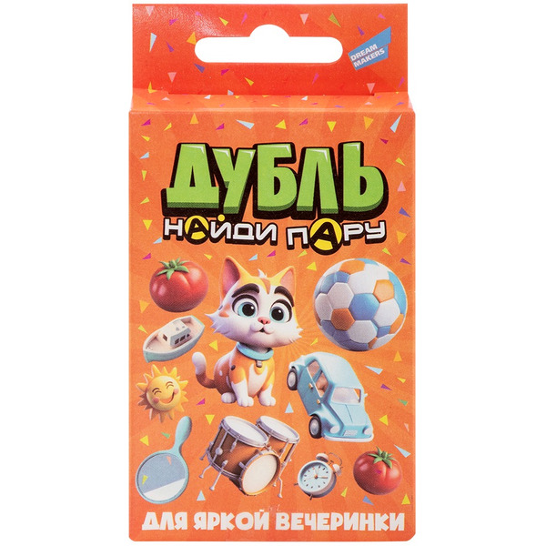 Настольная игра Dream Makers Дубль. Найди пару. Cards 2424C