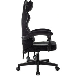 Кресло игровое Knight Wolf черный/серый